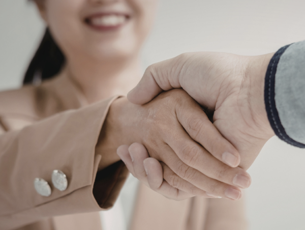 Provider receives warm introduction